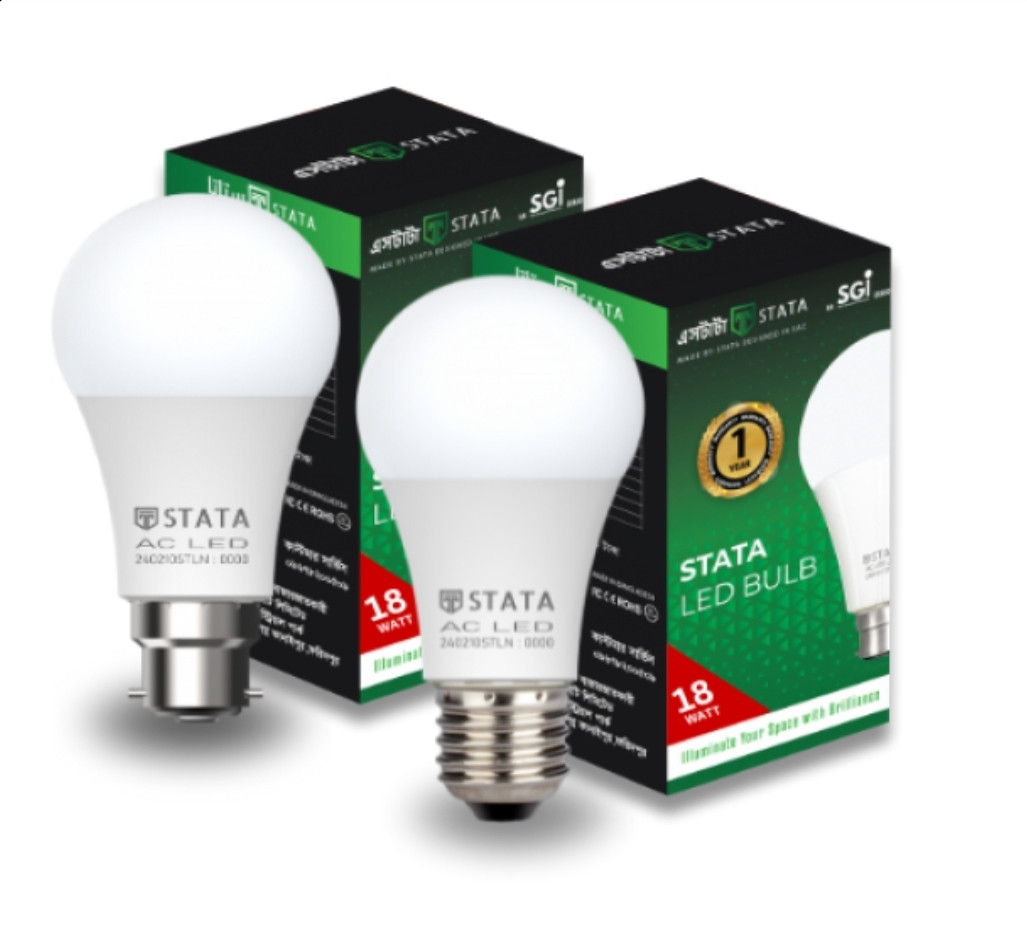 (2 PCS) STATA 18W LED BULB